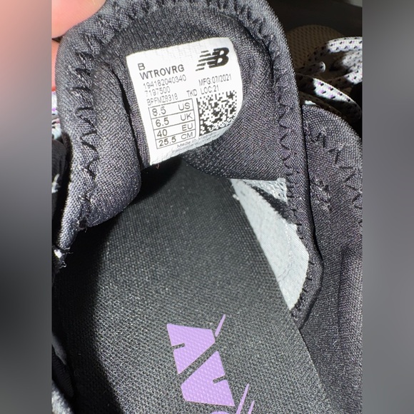 New Balance Fresh Foam Road Trail V1 Purple Sneakers - Picture 4 of 7